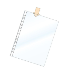 PLASTFICKA COPYSAFE A4 0,11MM KLAR 100ST/FP
