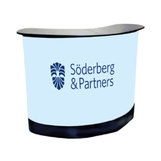 Mässbord Båge logga