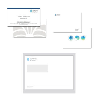 Visitkort, korrespondenskort & kuvert