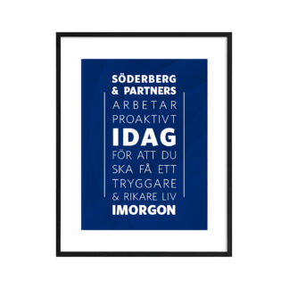 Poster 40x50cm vision